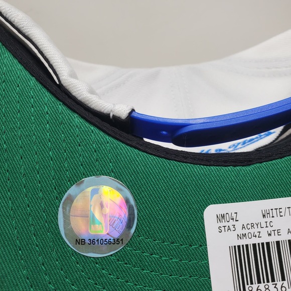 New NBA Mitchell & Ness 2tone XL Logo White Snapback Hat - Orlando Magic - Picture 4 of 6